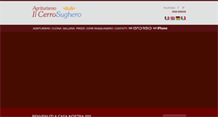 Desktop Screenshot of ilcerrosughero.com